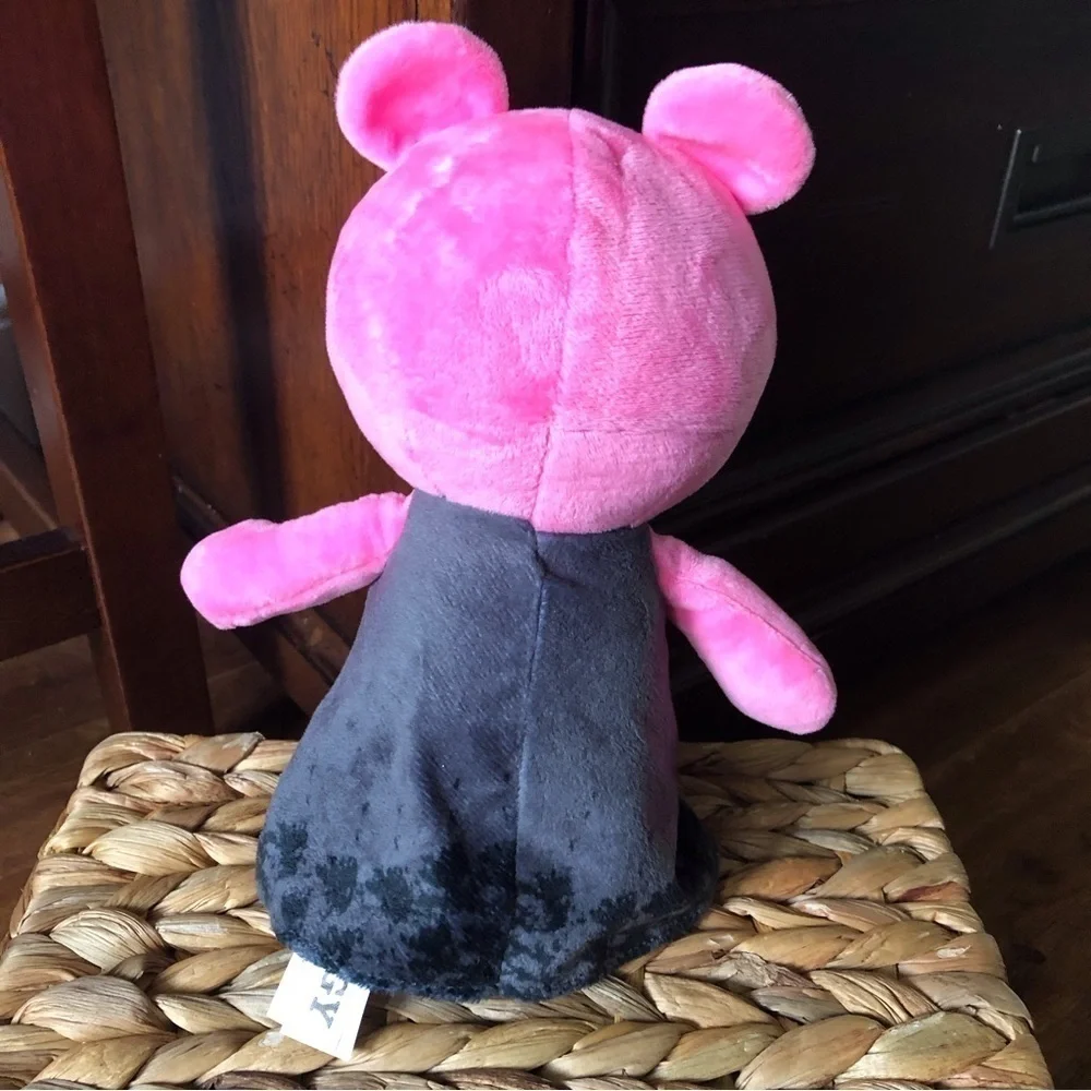 Piggy black and pink stuffed animals